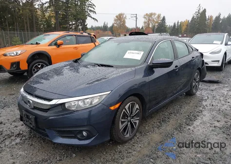 2017 Honda Civic Ex-T z USA, uszkodzony, nr VIN 19XFC1F35HE028775